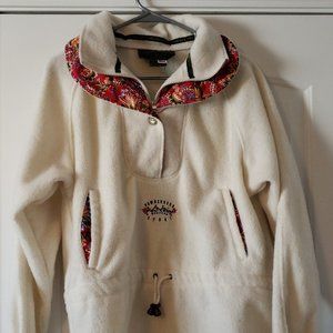 Powderhorn Fleece Drawstring Ski Coat